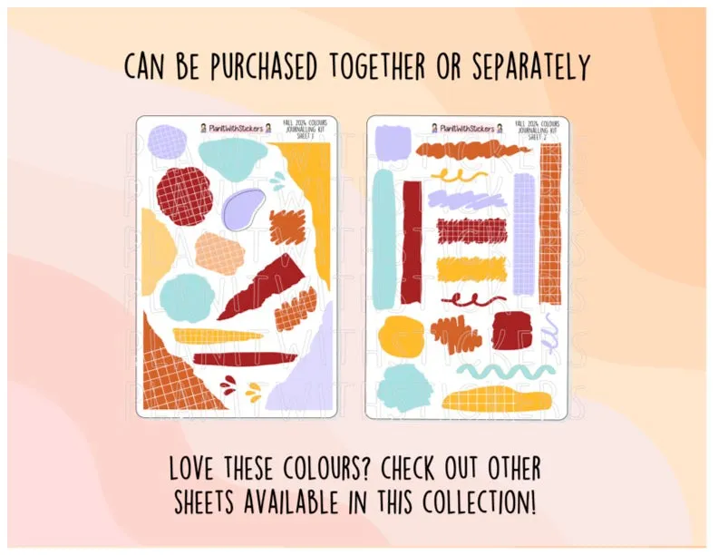 Date Headers - Fall 2024 Colours