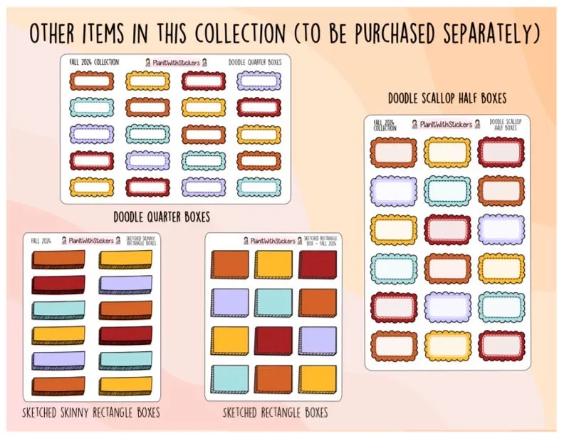 Date Headers - Fall 2024 Colours