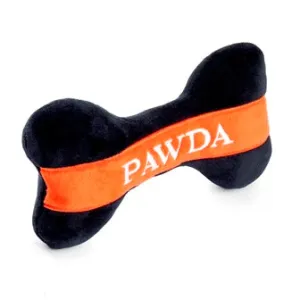 Designer Inspired Plush Dog Toy – Pawda Bone