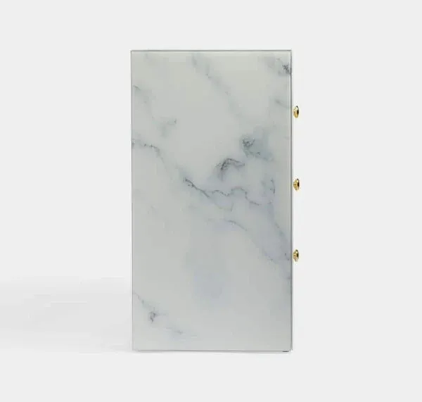 Dexter marble look Pedestals (66 cm)