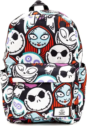 Disney - Nightmare Before Christmas 17" Full Nylon Backpack - Wondapop
