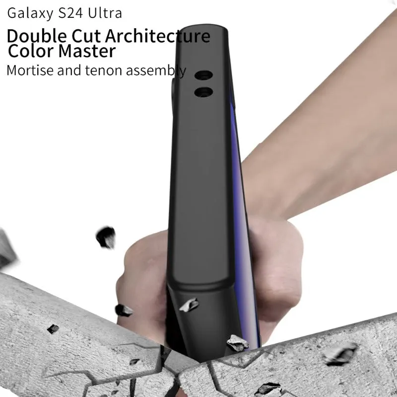 Double Cut Architecture Color Master Phone Case For Samsung Galaxy S24