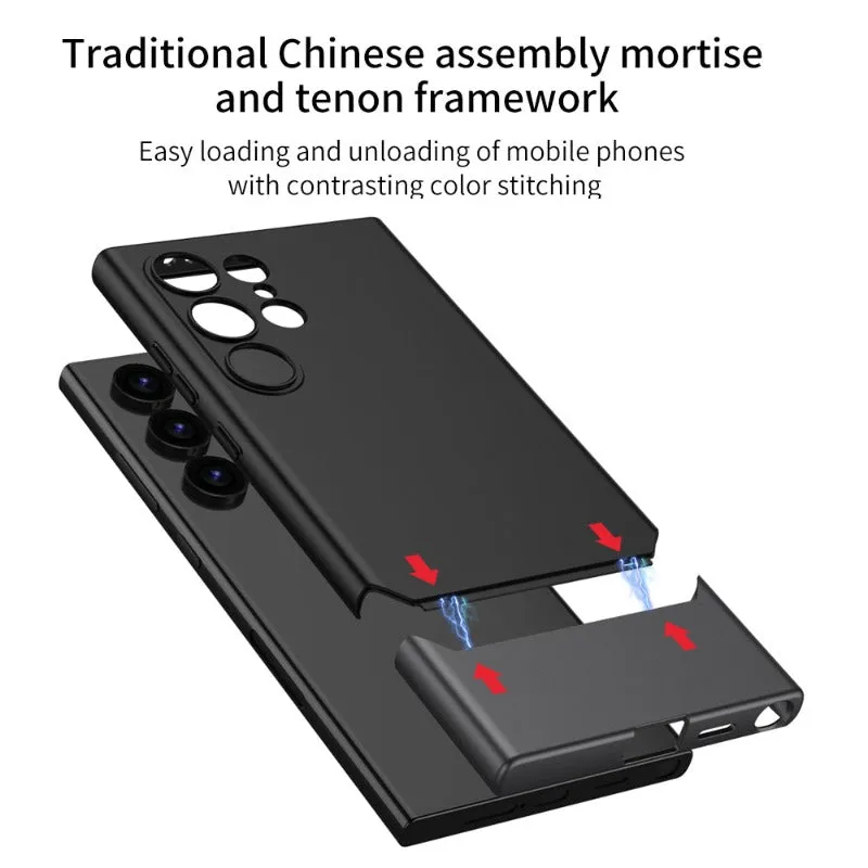 Double Cut Architecture Color Master Phone Case For Samsung Galaxy S24
