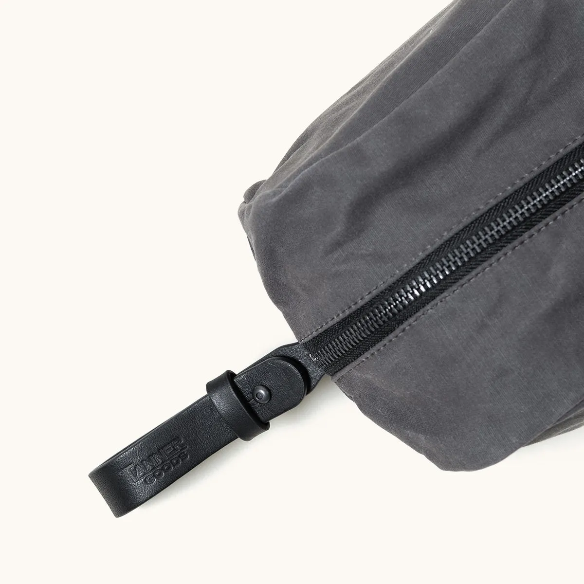 Drifter Dopp Kit - Slate Grey (Waxed Canvas)