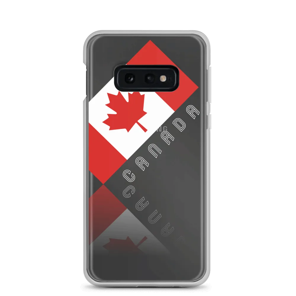 Elegant Maple Leaf Canada Samsung Clear Case