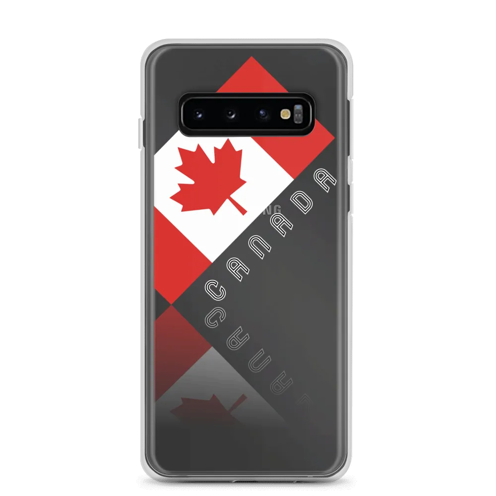Elegant Maple Leaf Canada Samsung Clear Case