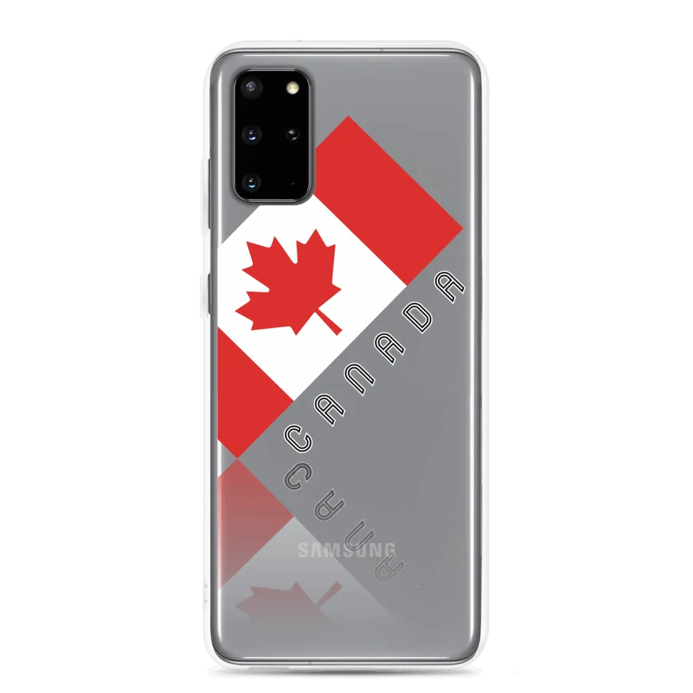 Elegant Maple Leaf Canada Samsung Clear Case
