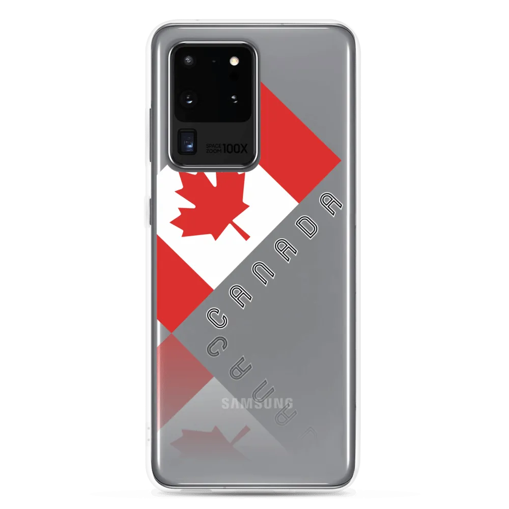 Elegant Maple Leaf Canada Samsung Clear Case