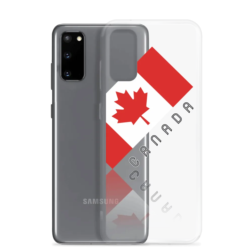 Elegant Maple Leaf Canada Samsung Clear Case