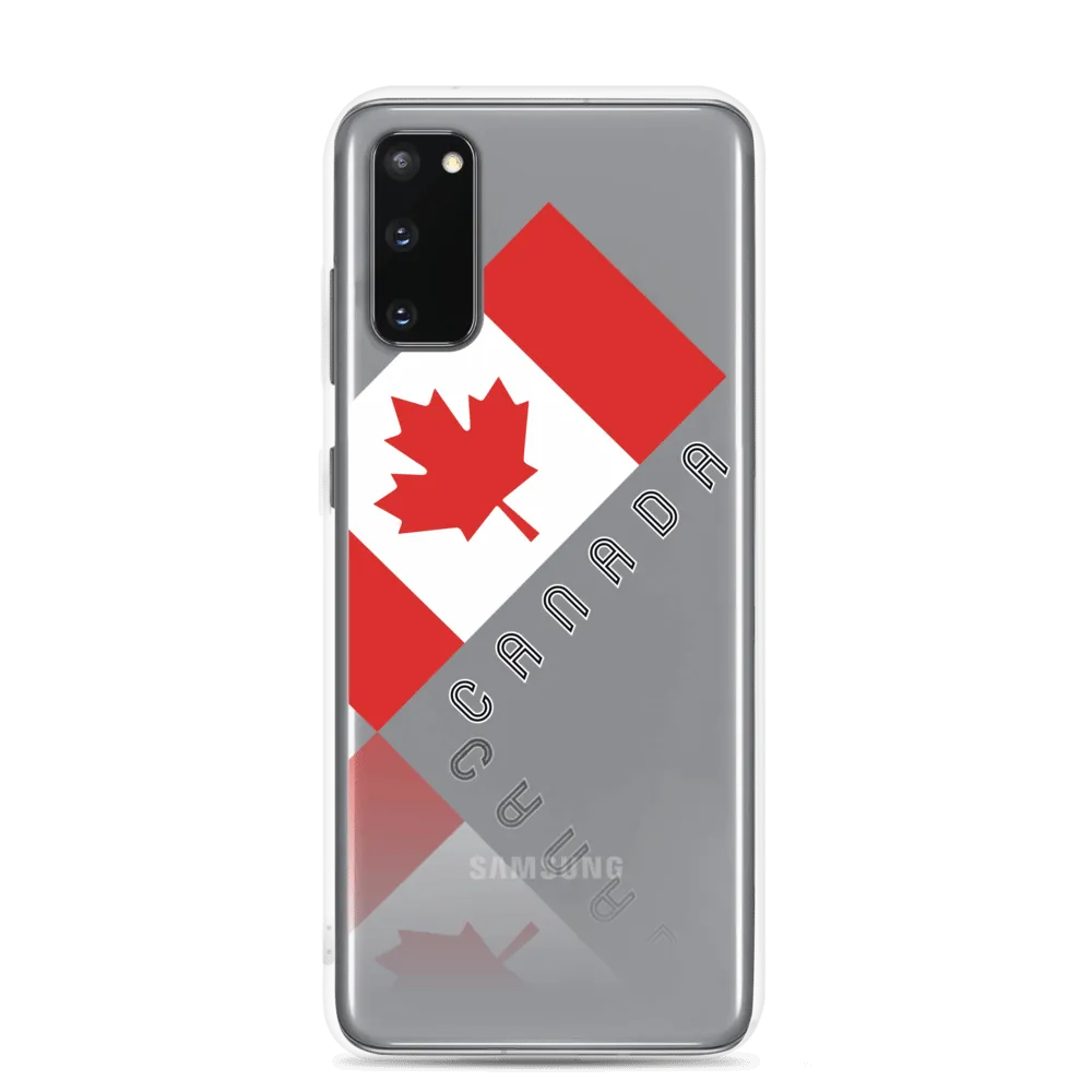 Elegant Maple Leaf Canada Samsung Clear Case