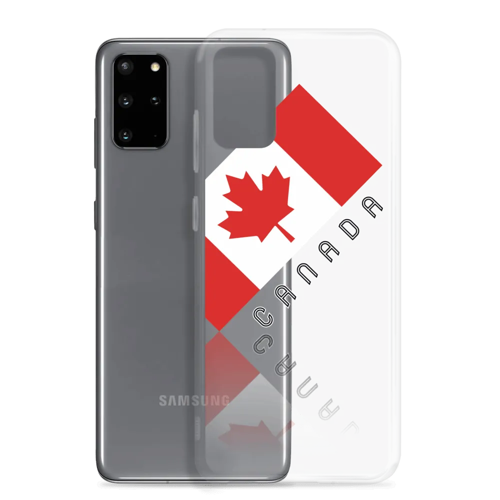 Elegant Maple Leaf Canada Samsung Clear Case