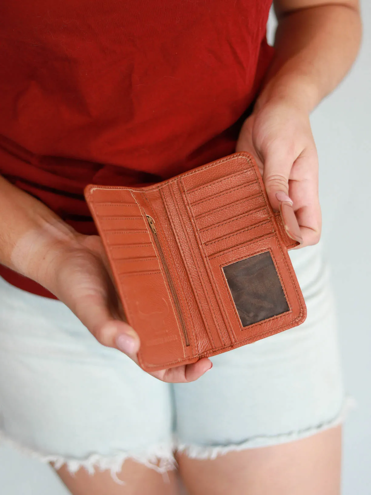 Elly Pocket Purse - Tan - PRE ORDER