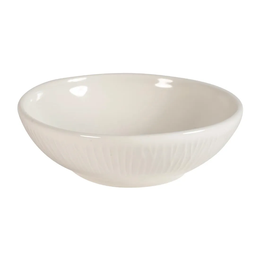 FA633 Churchill Bamboo Shallow Bowls 116mm 7oz (Pack of 12)