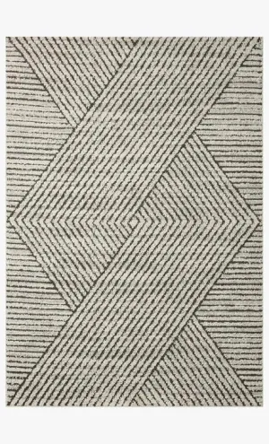 Fabian FAB-06 Charcoal/Ivory Rug