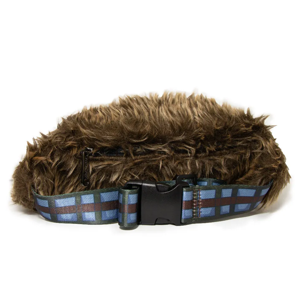 Fanny Pack - Star Wars REBEL ALLIANCE Chewbacca Fur with Bandolier Bounding Browns Grays