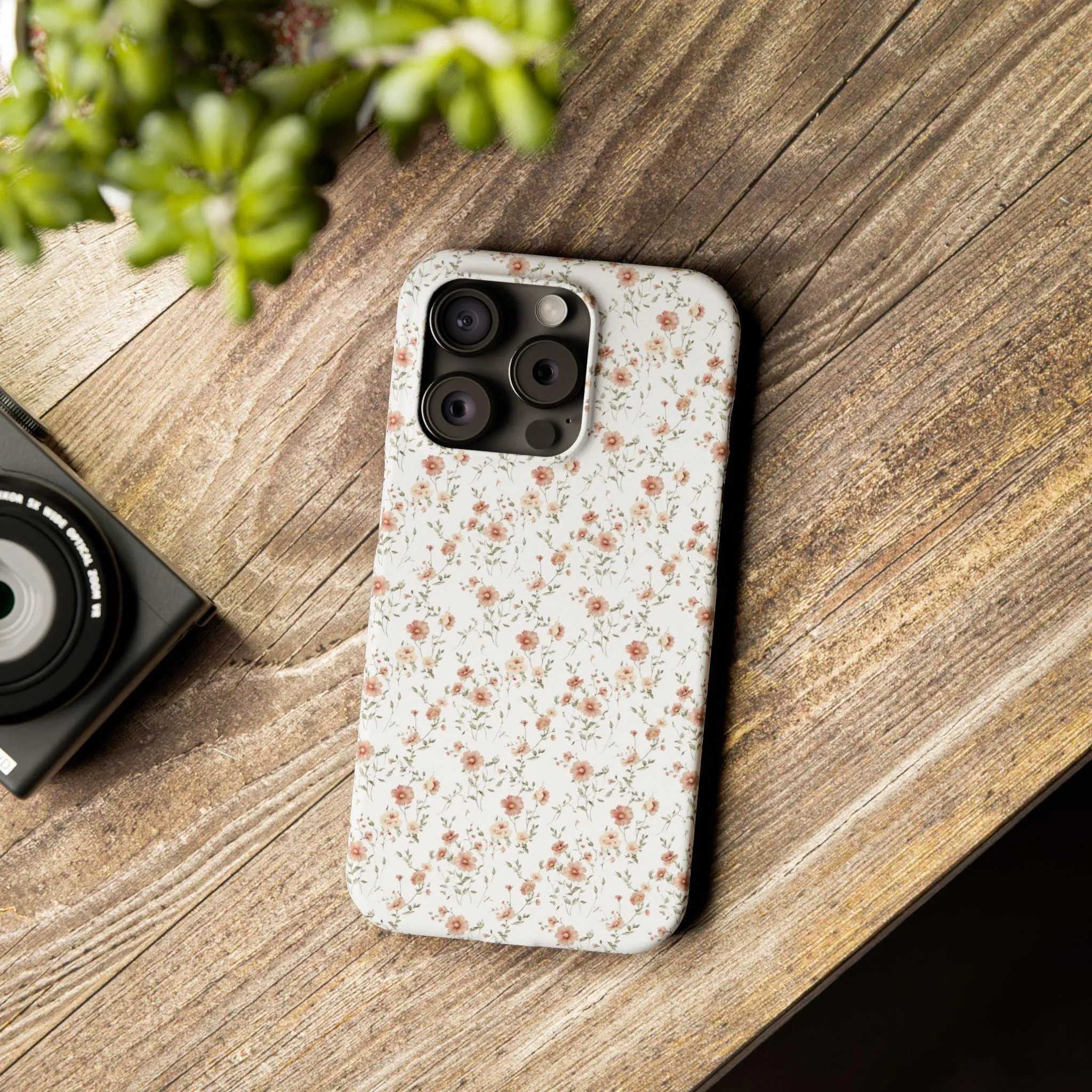 Floral Slim Phone Case