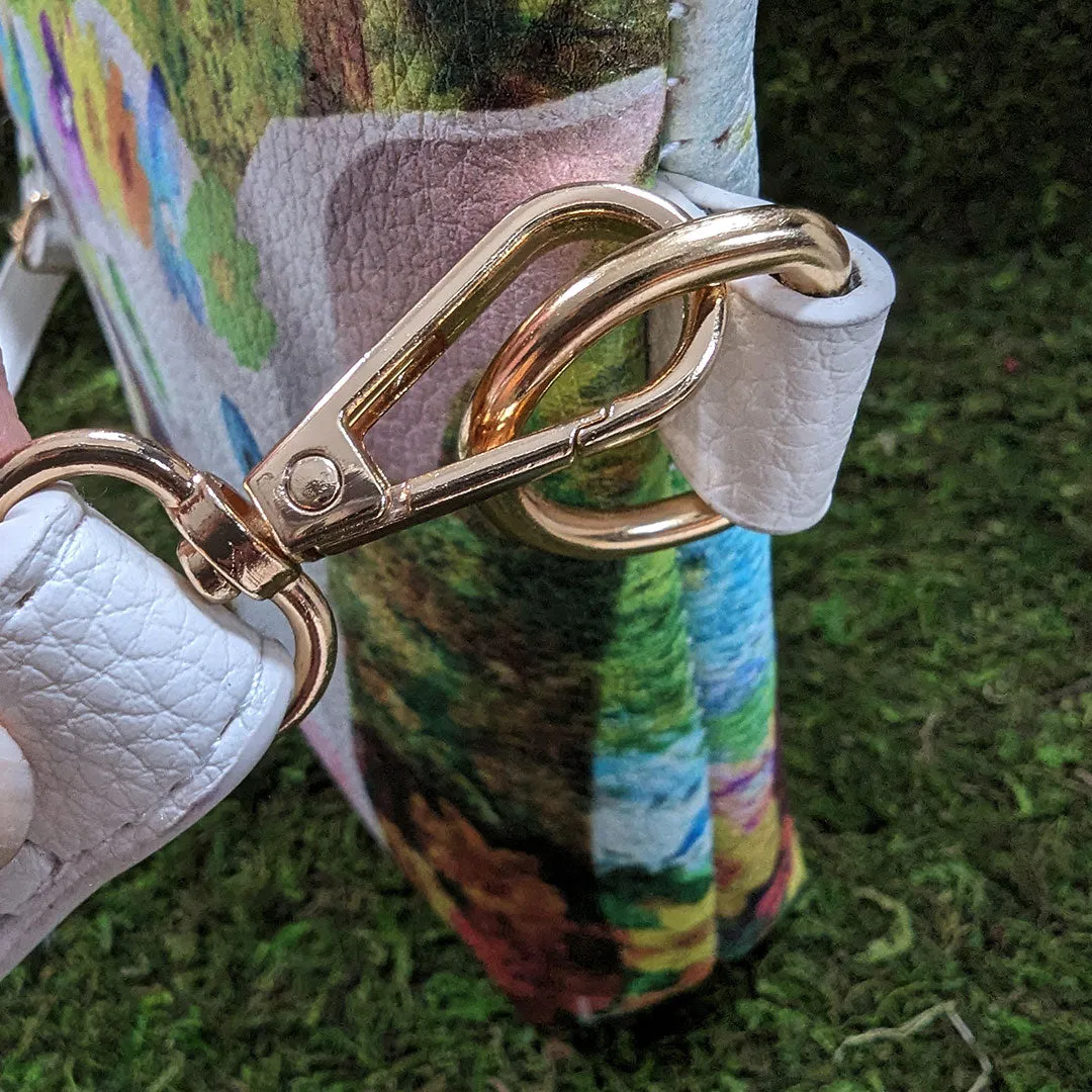 Flower Crown Goat & Cow - Vegan Leather Bag