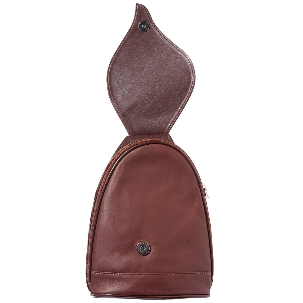 Foglia Leather Backpack