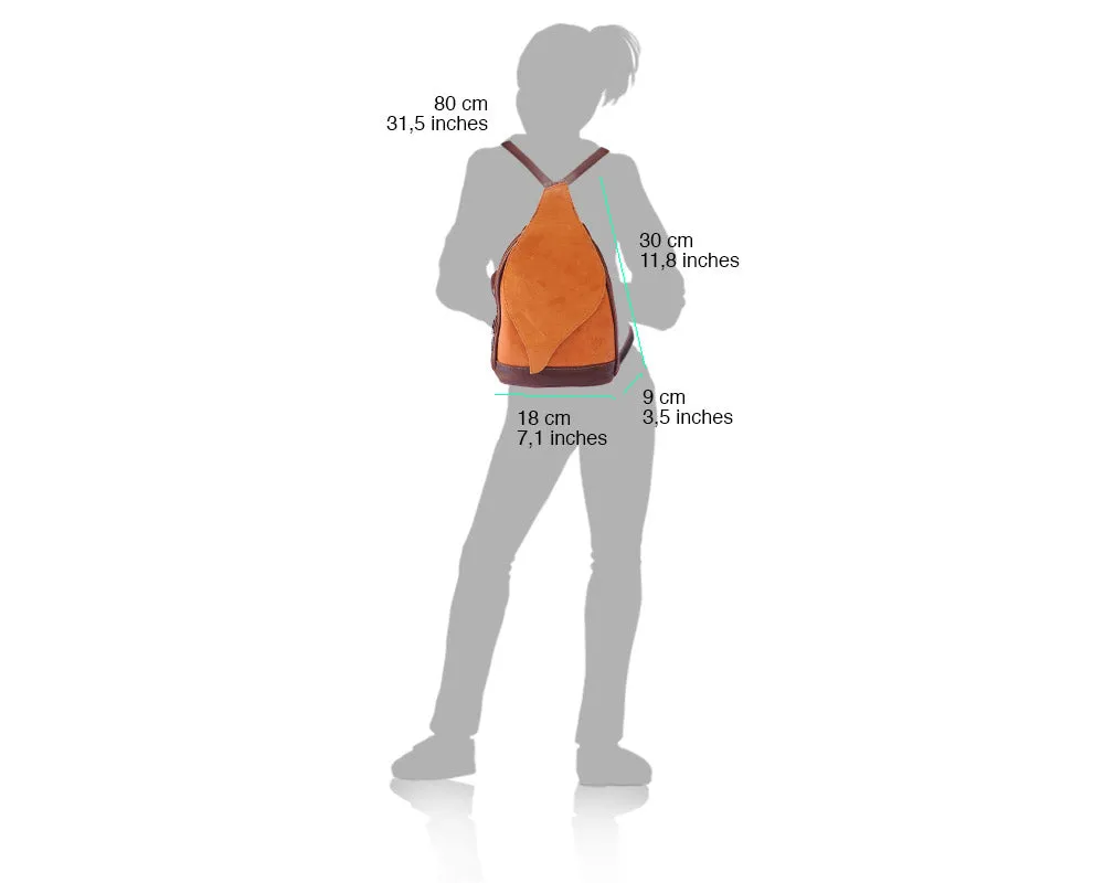 Foglia Leather Backpack