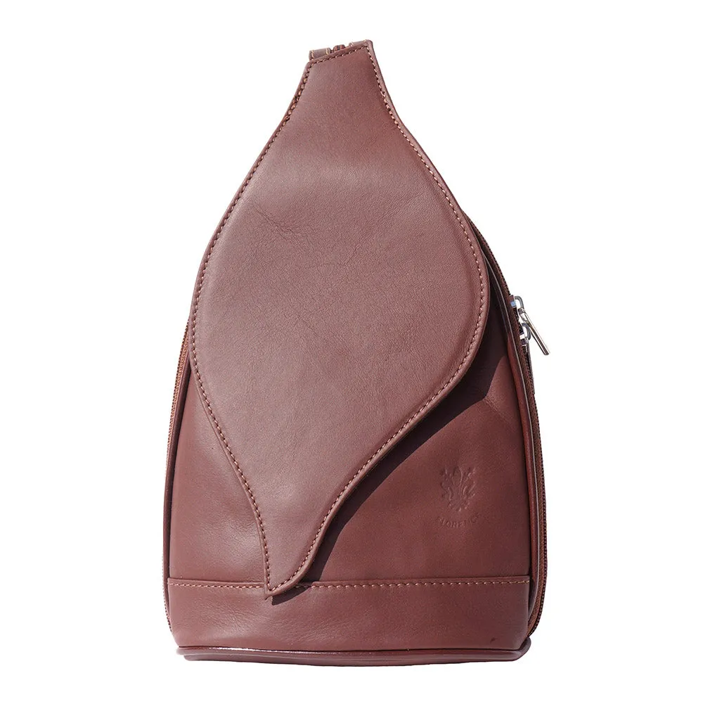 Foglia Leather Backpack