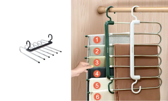 Folding Multi-Functional Pants Rack