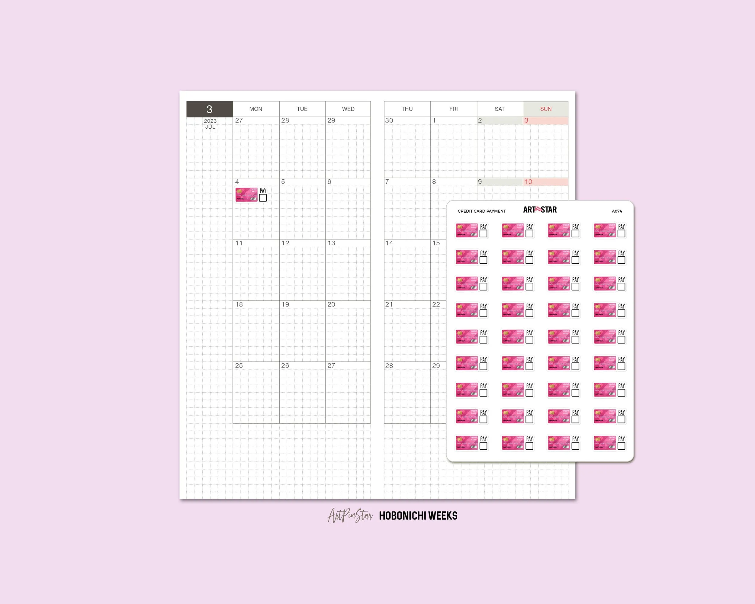 Functional Note White Stickers