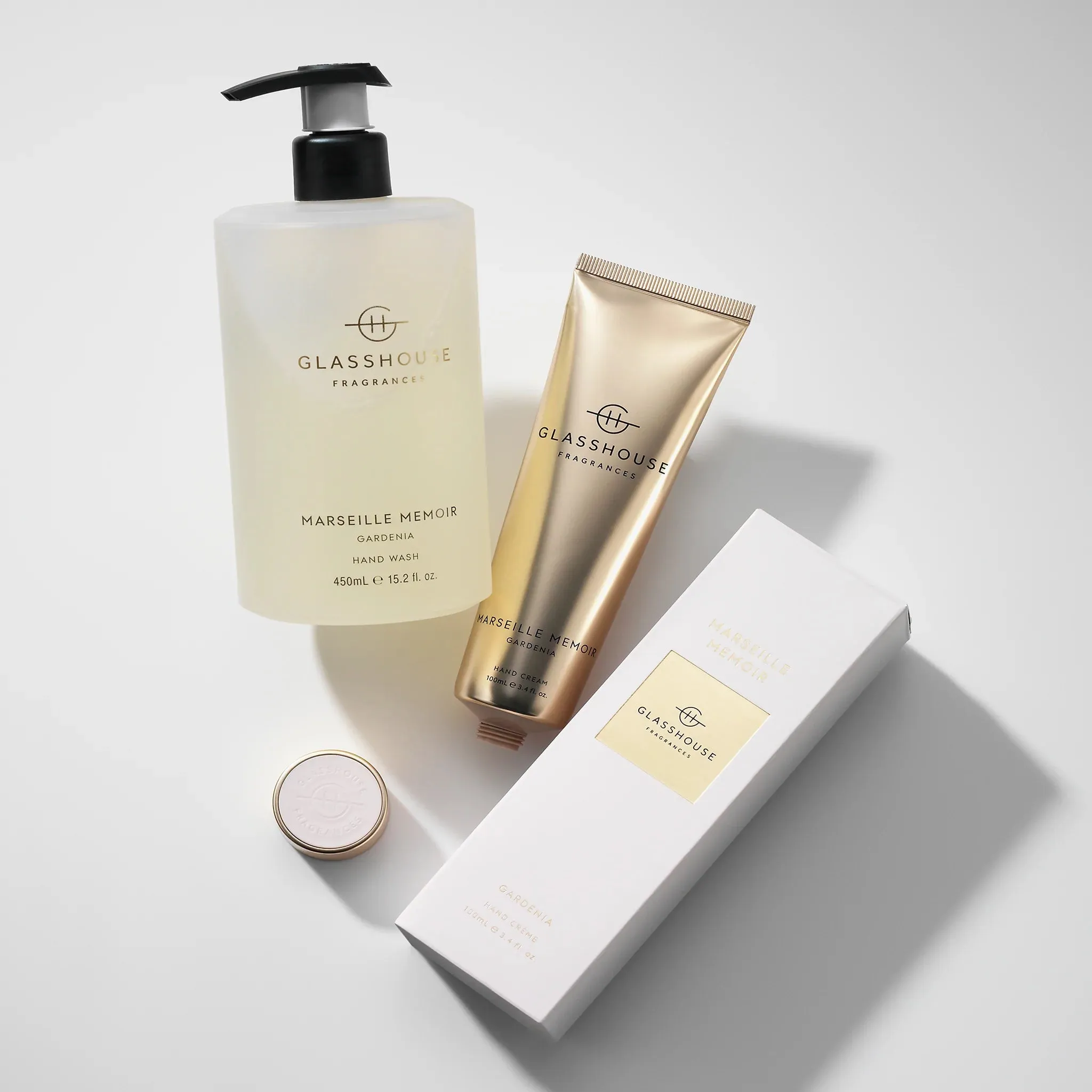 Glasshouse Hand Wash and Lotion Set, Marseille Memoir