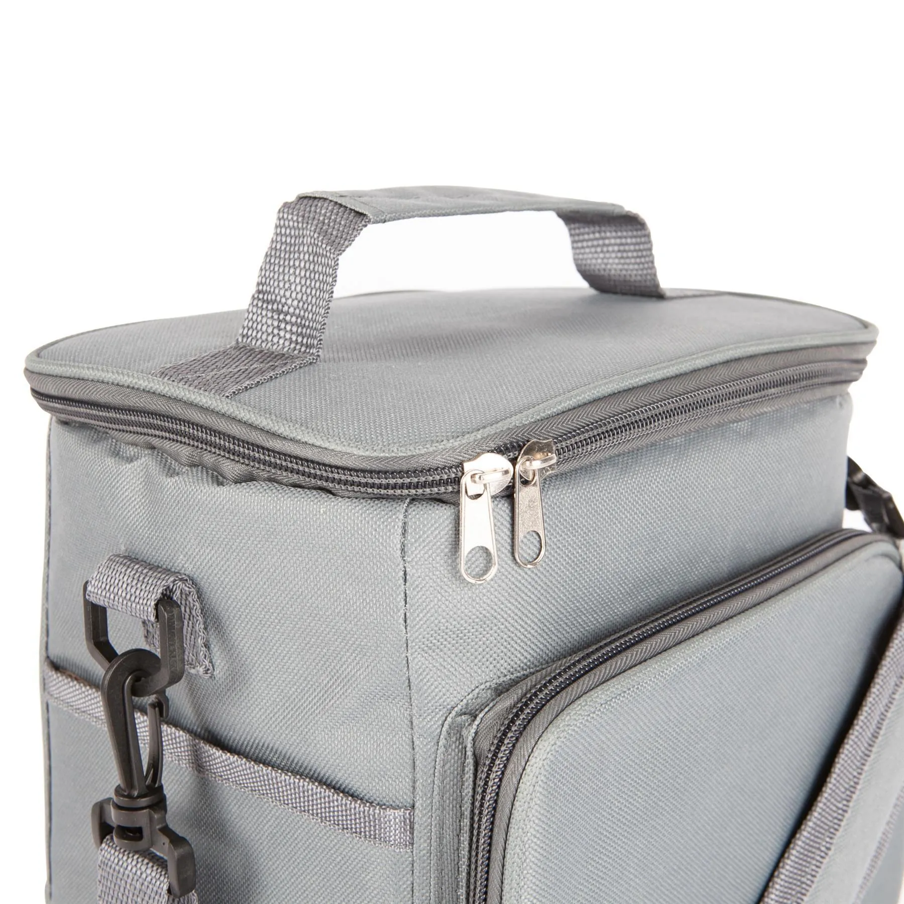 Grey Large Insulated Cool Bag - By Nicola Spring
