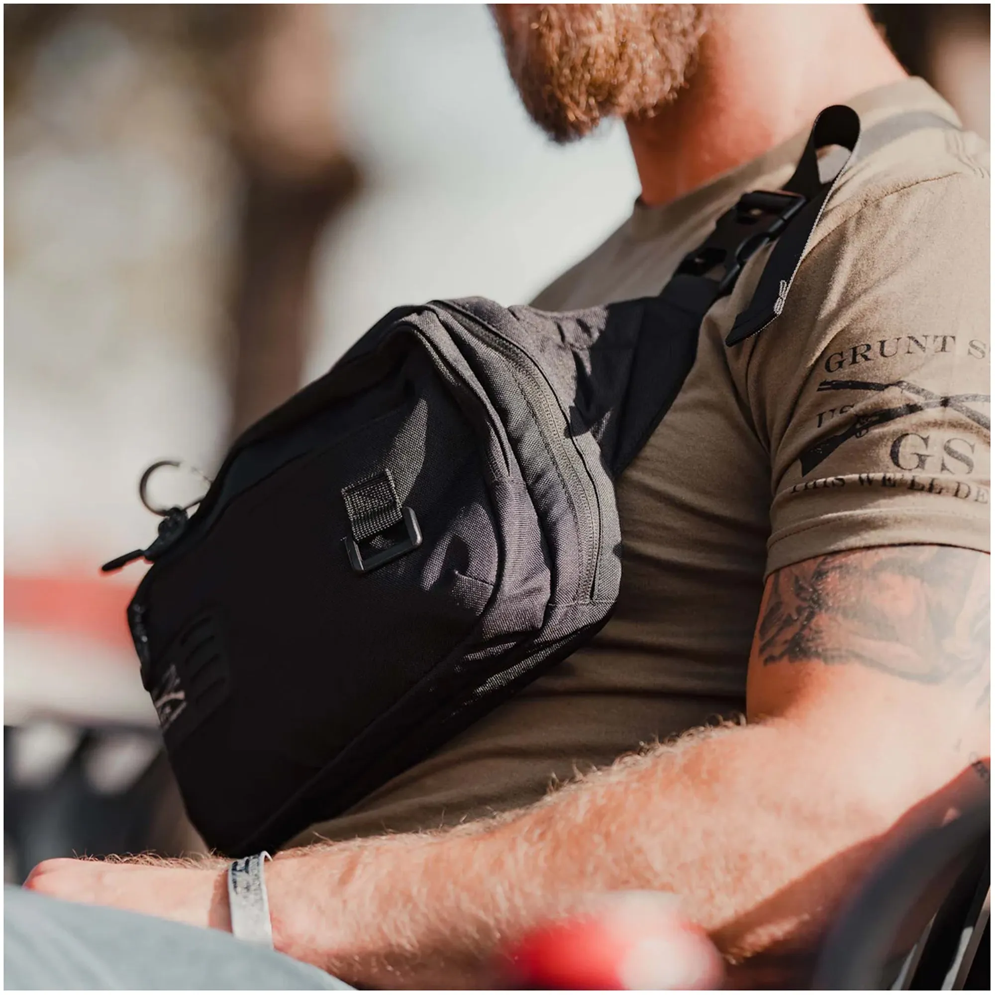 Grunt Style Everyday Carry Fanny Pack - Black