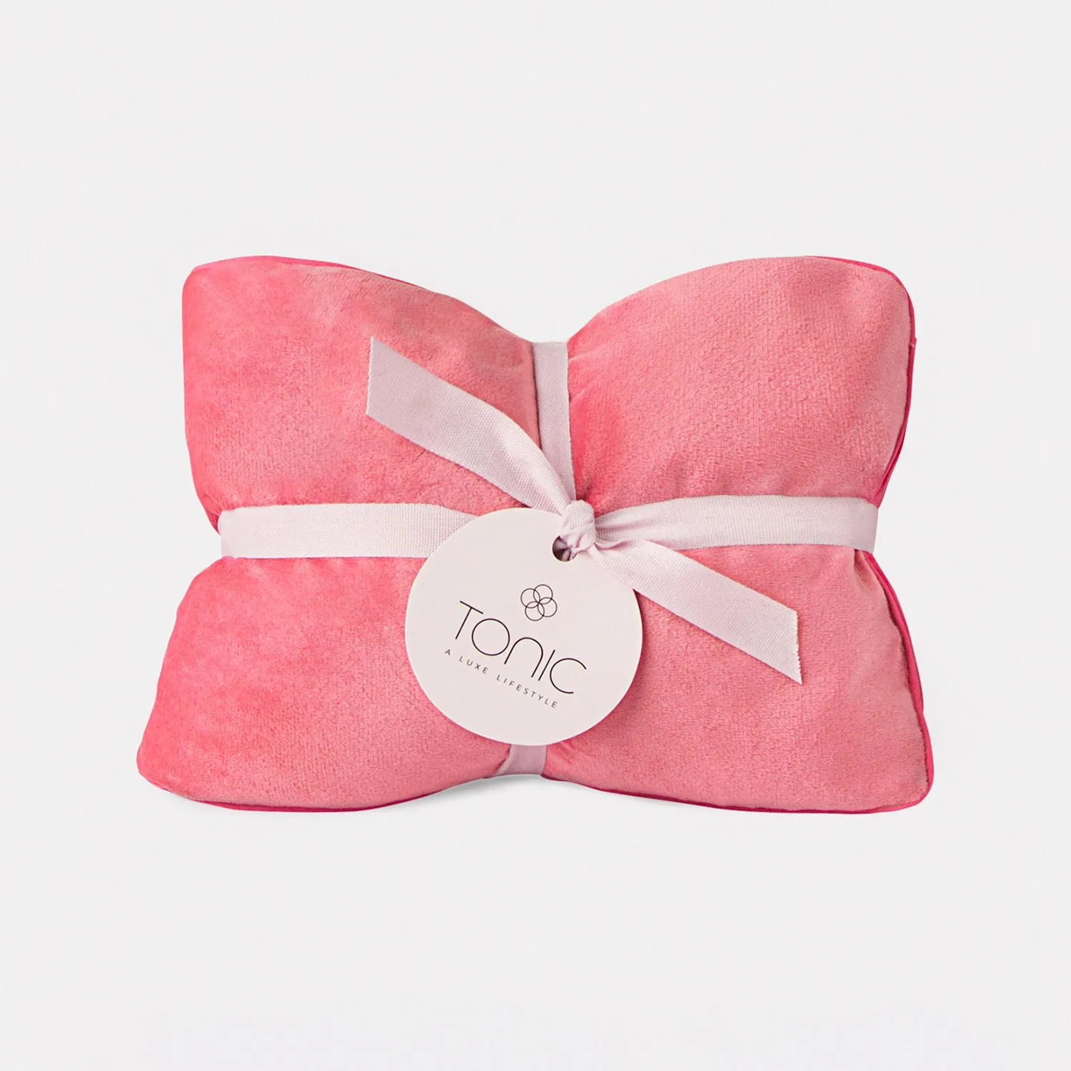 Heat Pillow - Luxe Velvet Coral