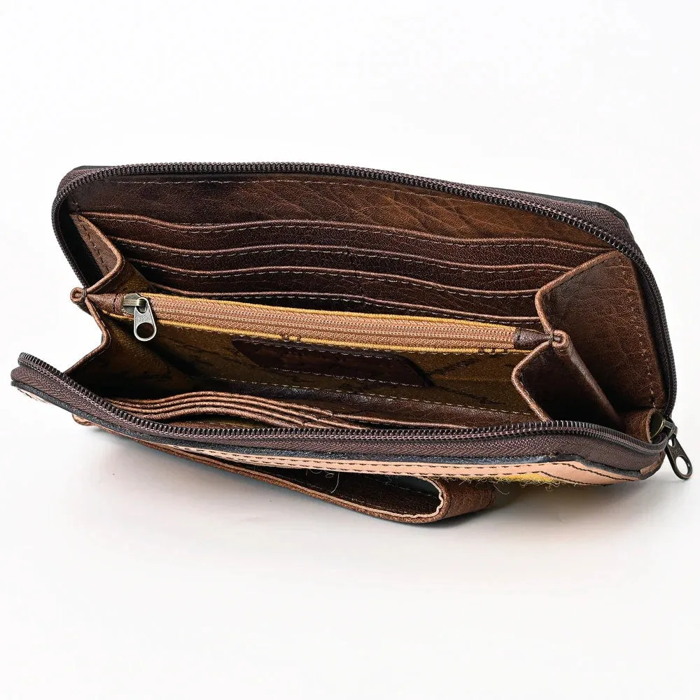 Hidden Springs Western Leather Wallet