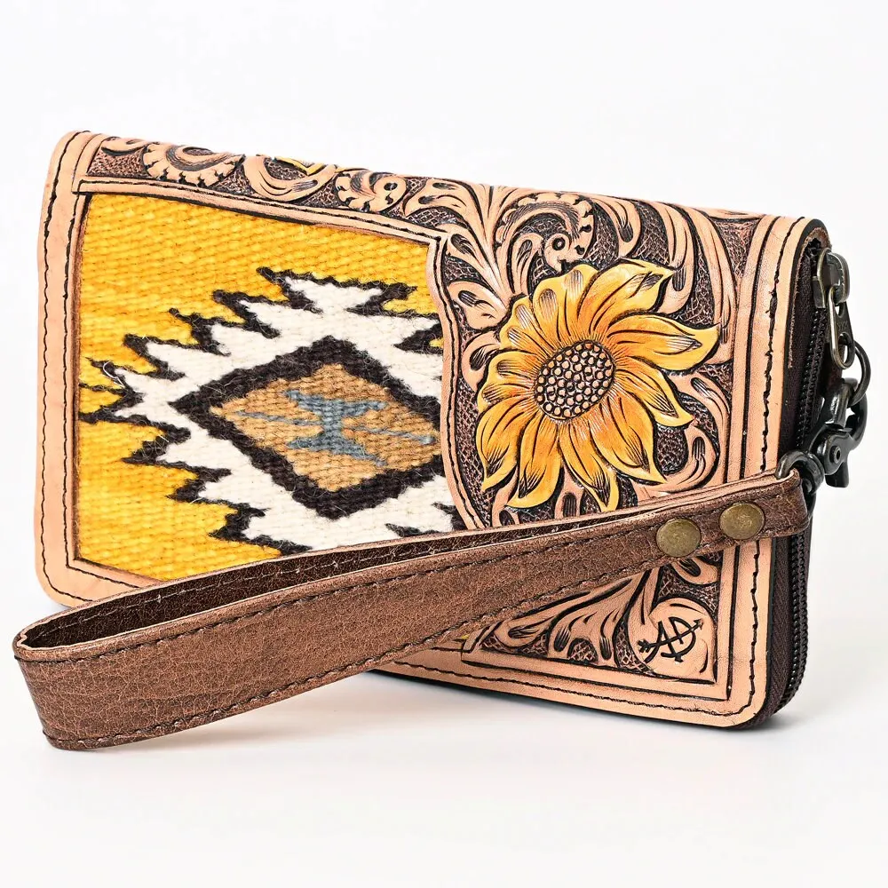 Hidden Springs Western Leather Wallet