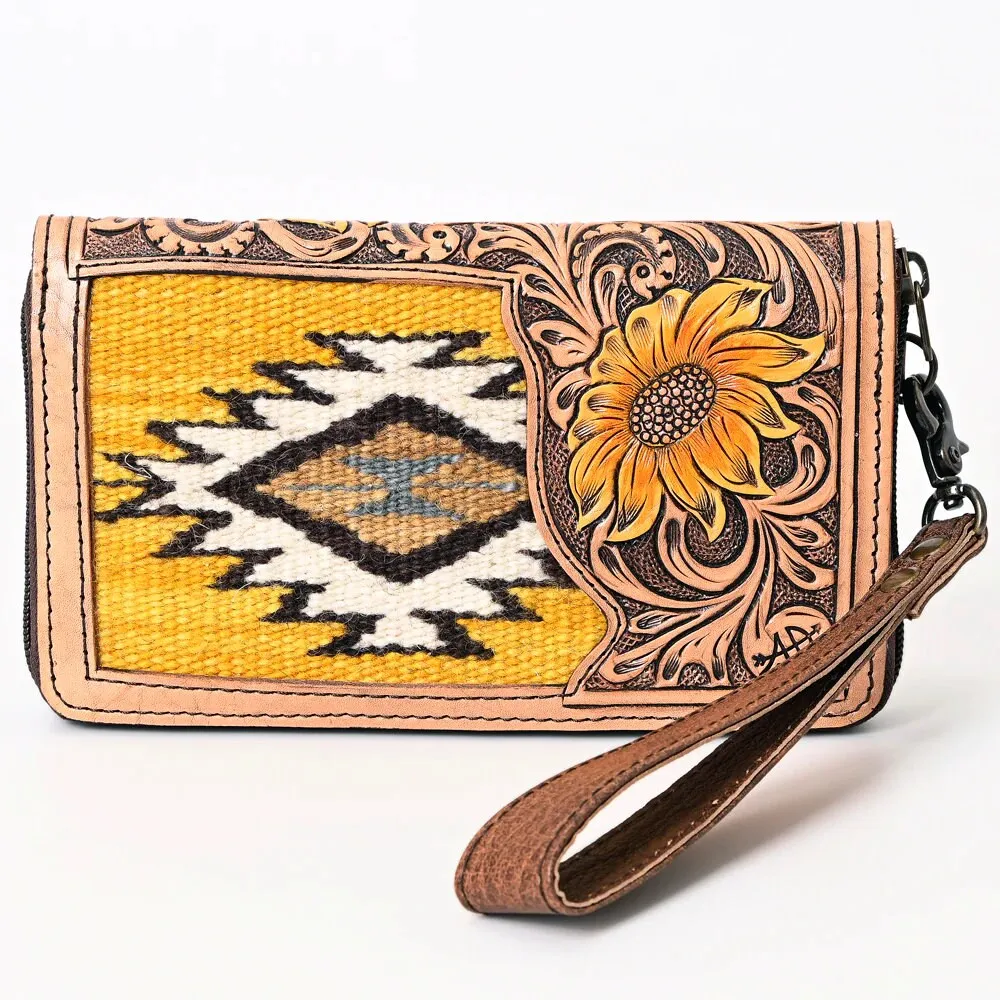 Hidden Springs Western Leather Wallet