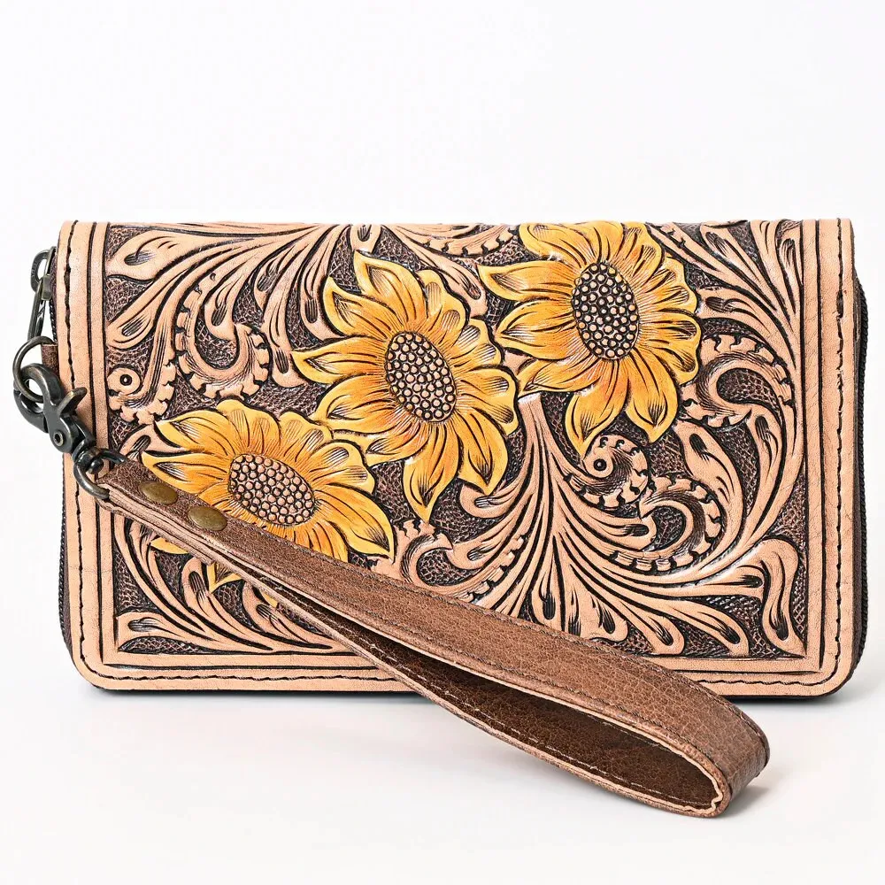 Hidden Springs Western Leather Wallet
