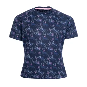 Hkm Kids Bria Short Sleeve Functional Shirt