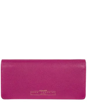 'Holly' Orchid Leather RFID Purse