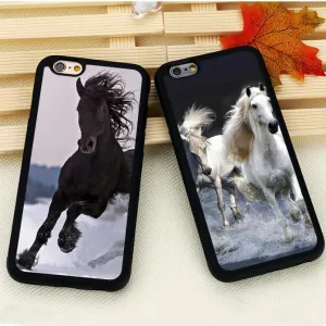 Horse Running Printed iPhone Case