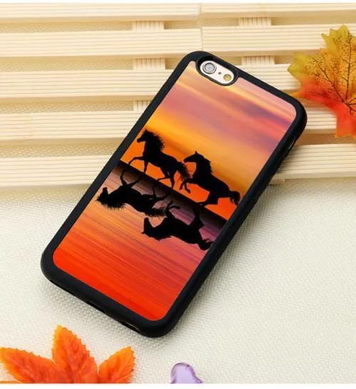 Horse Running Printed iPhone Case