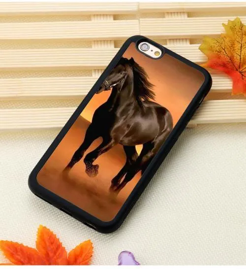 Horse Running Printed iPhone Case