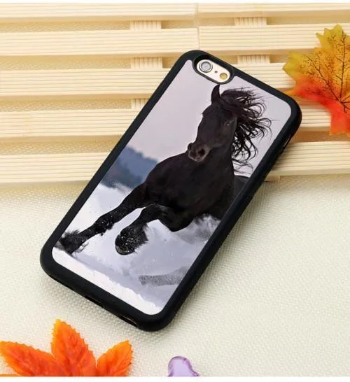 Horse Running Printed iPhone Case