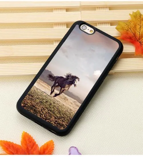 Horse Running Printed iPhone Case