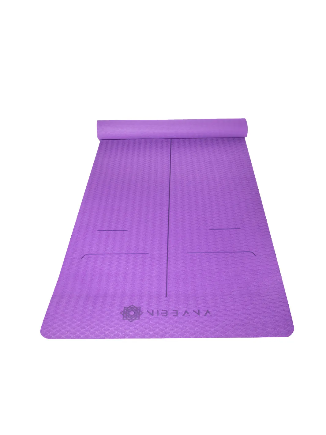 Ignite Single Layer Purple Yoga Mat 4mm