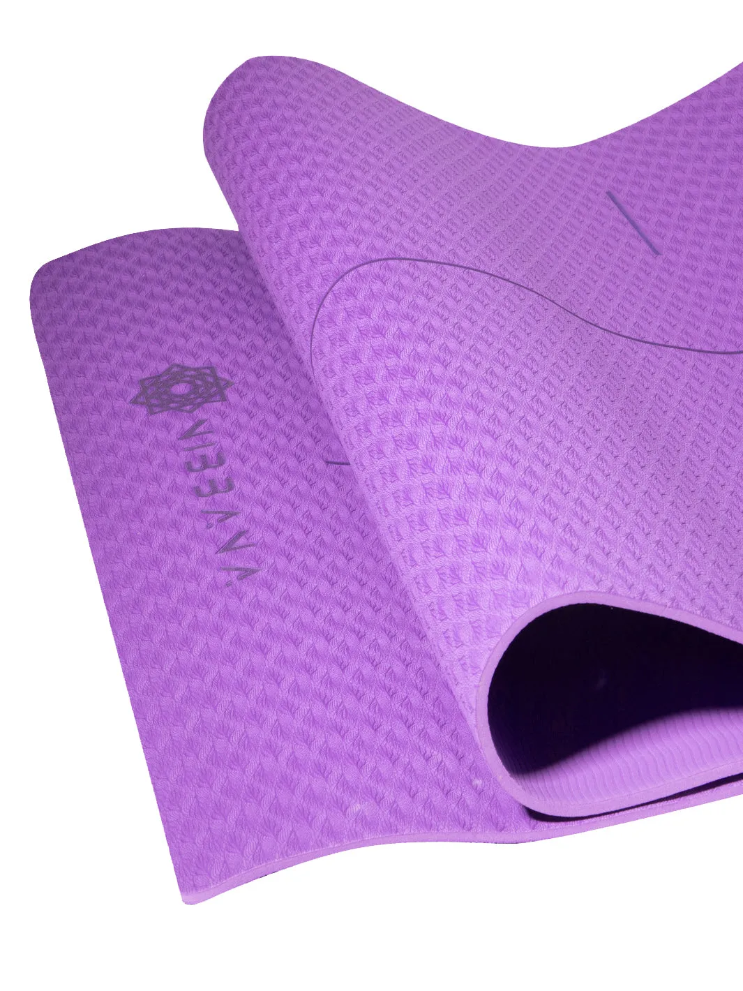Ignite Single Layer Purple Yoga Mat 4mm