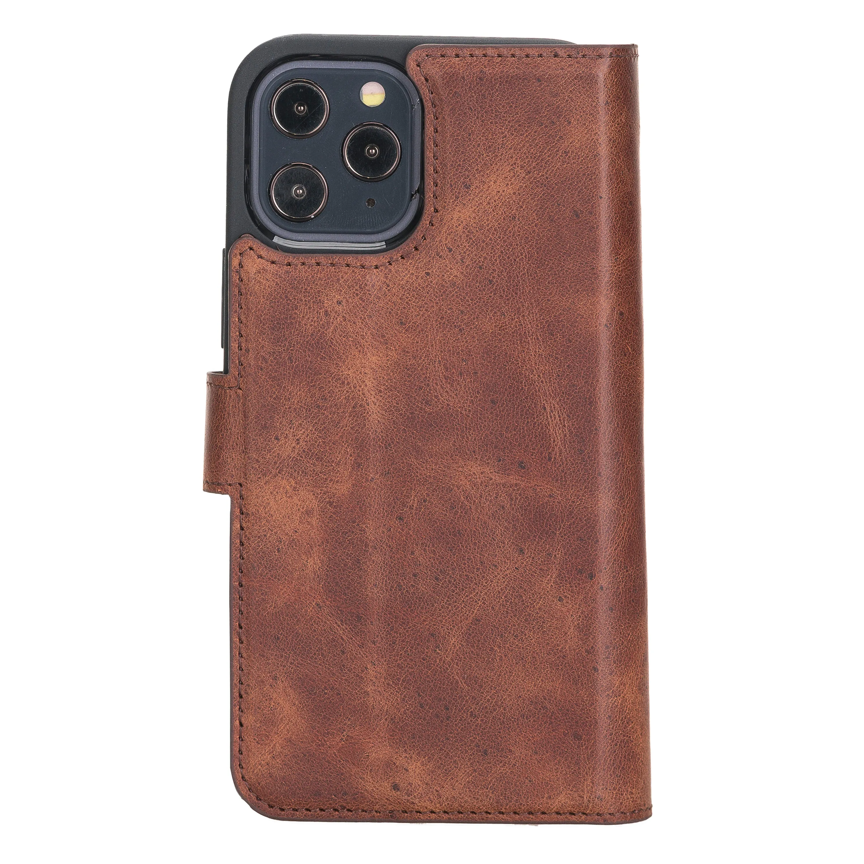 iPhone 12 Pro Max Leather Dual Wallet Case