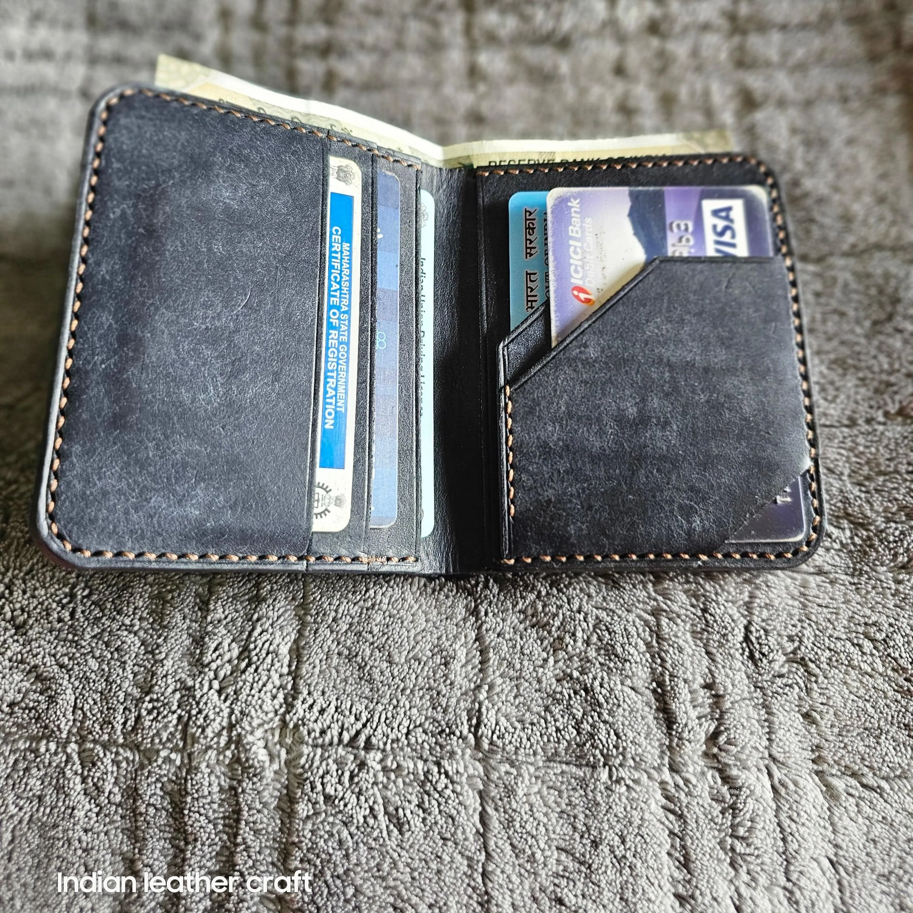 Italian leather wallet