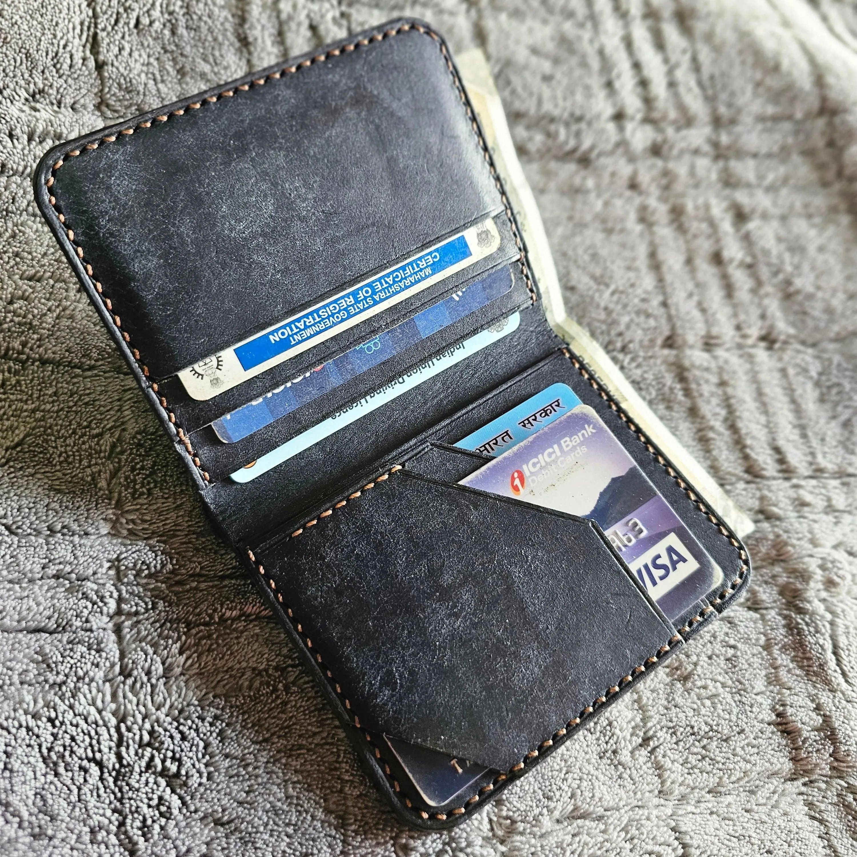 Italian leather wallet