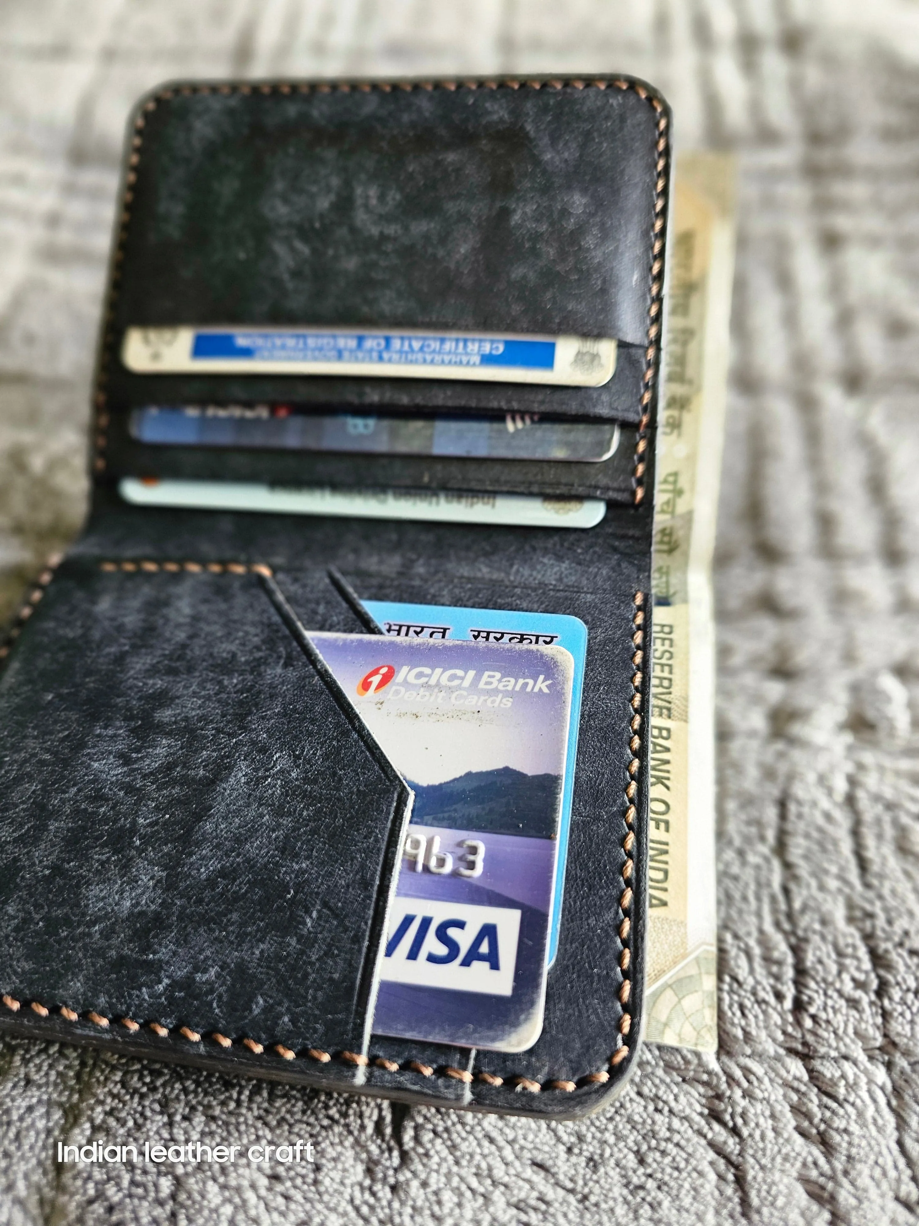 Italian leather wallet
