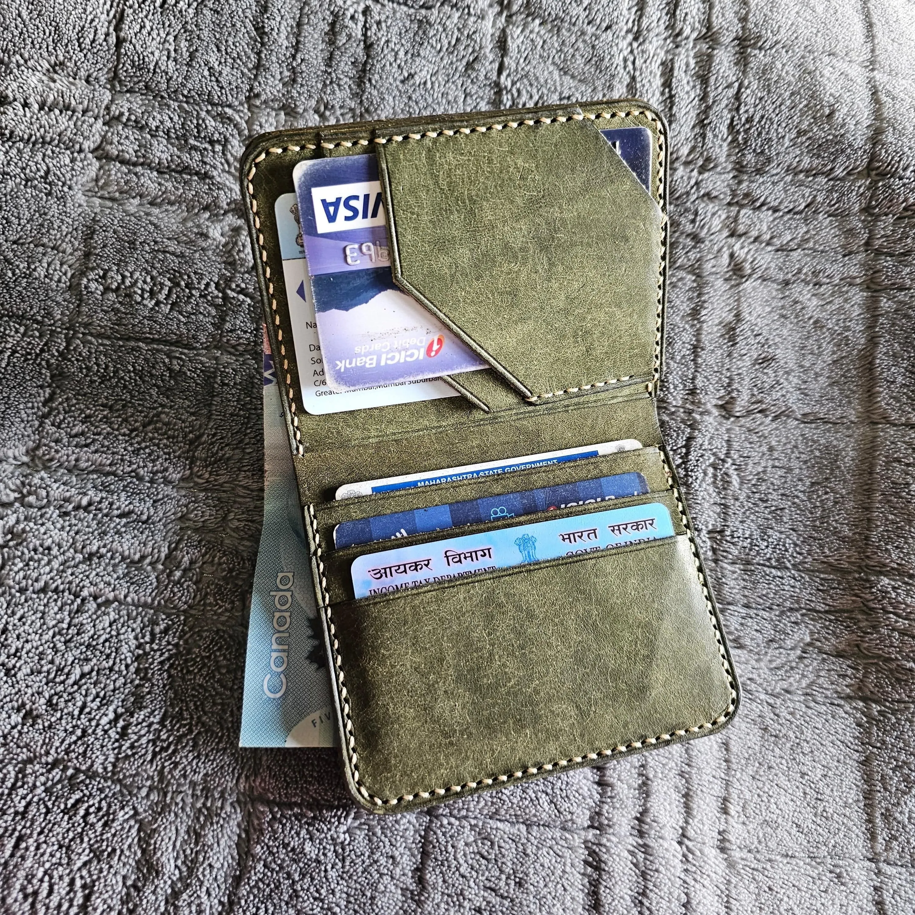 Italian leather wallet