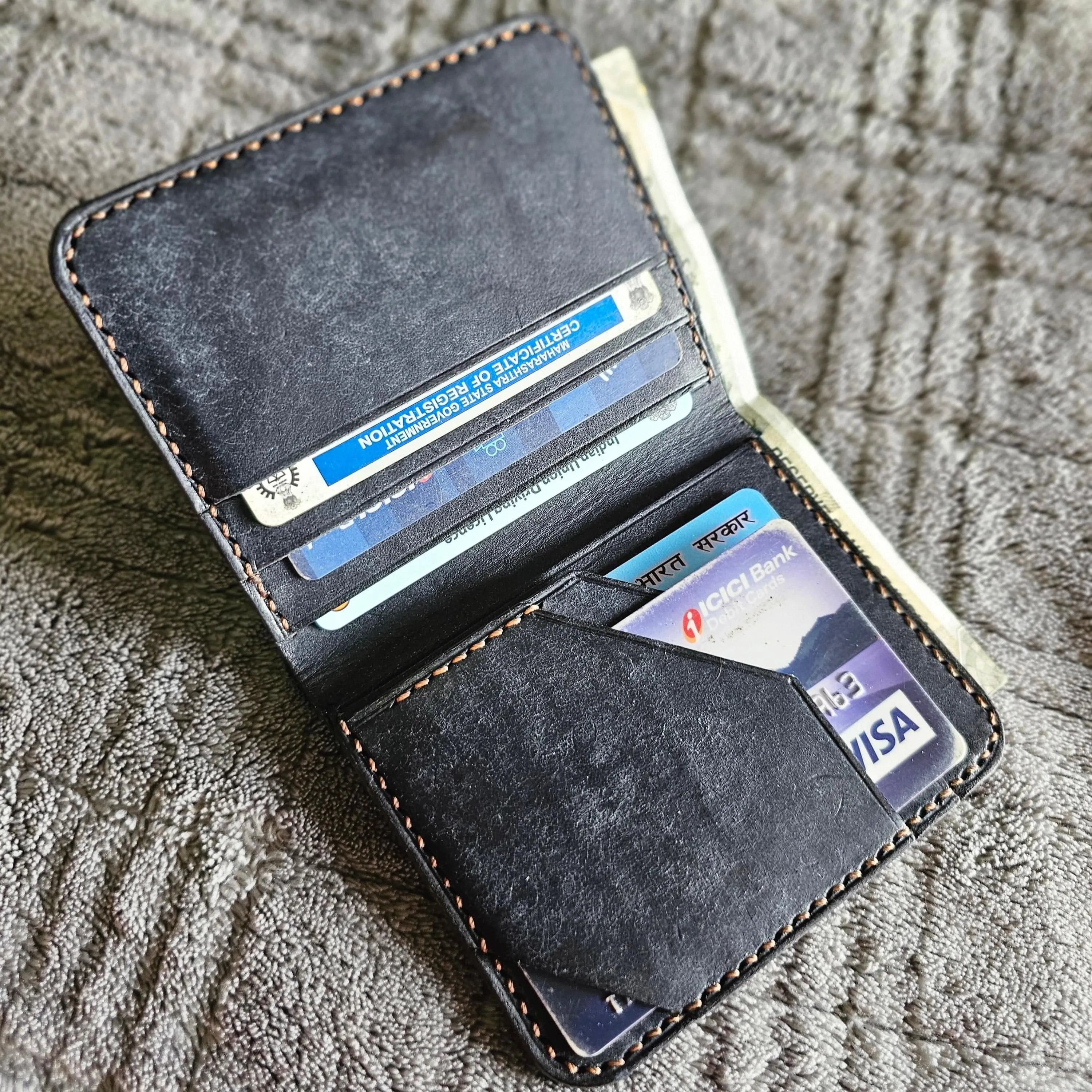 Italian leather wallet