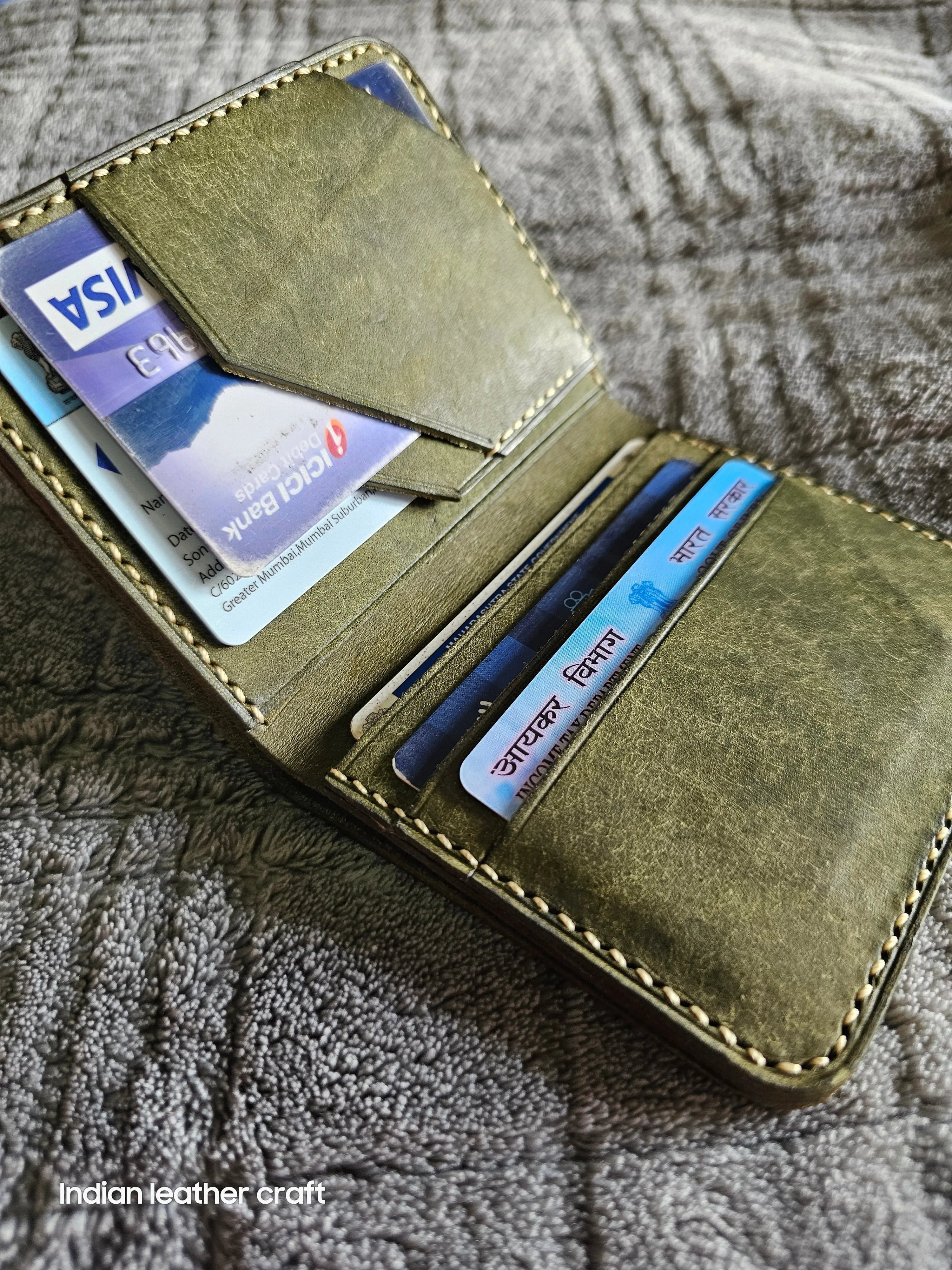 Italian leather wallet